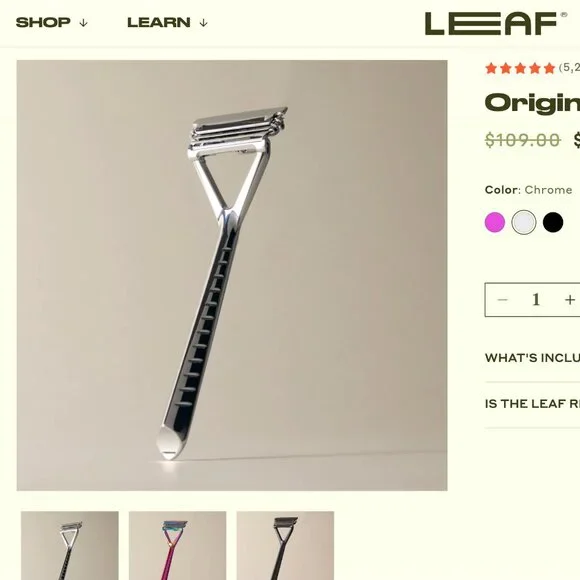 Leaf Origonal Razor - Picture 4 of 4